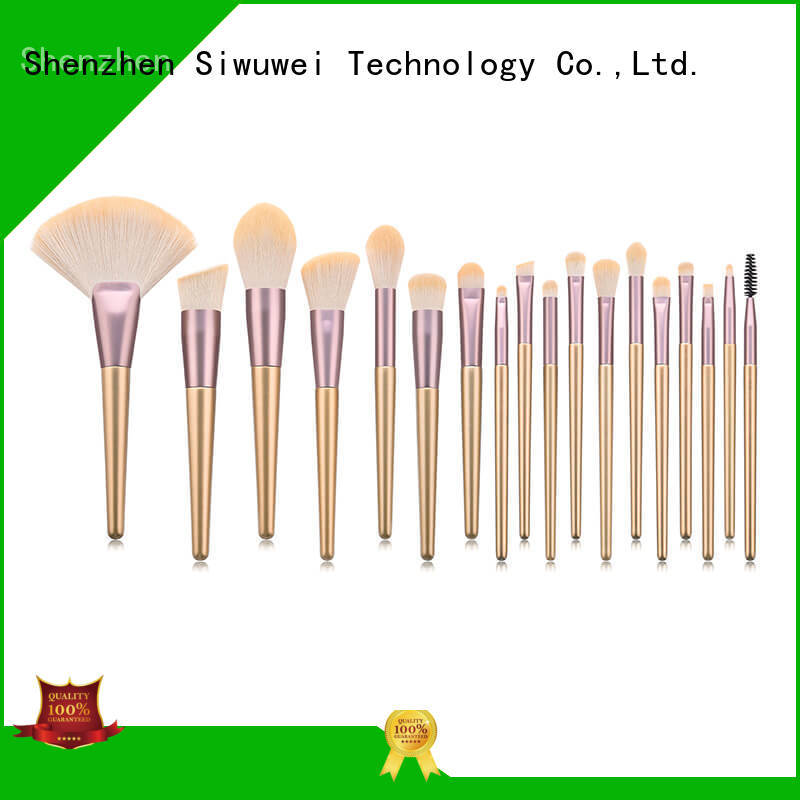 GLEAMUSE really nice makeup brushes manufacturers used for face painting