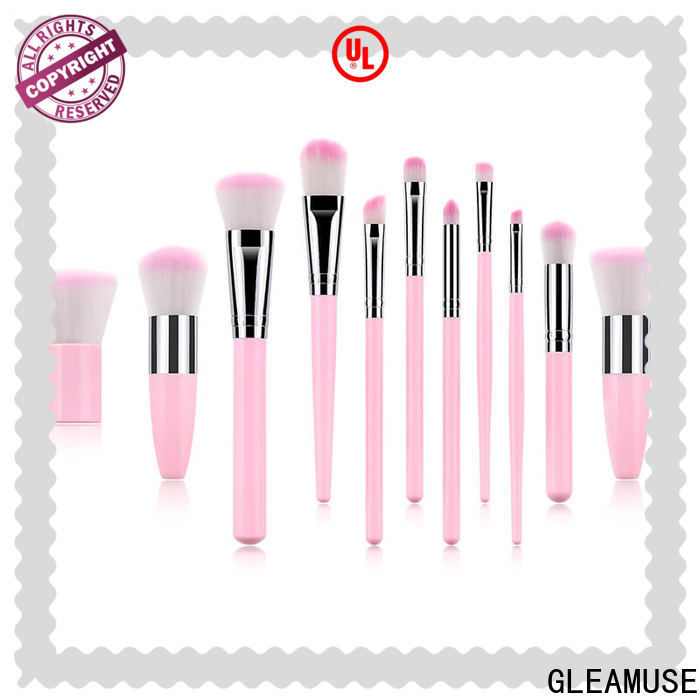 GLEAMUSE Top bamboo makeup brushes company used for face painting