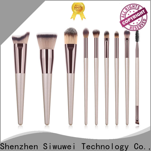 GLEAMUSE Top rose gold makeup brushes manufacturers for Beauty shop