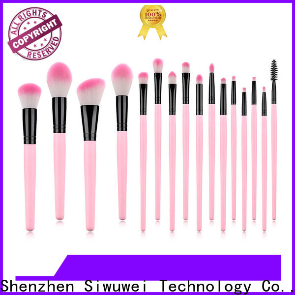 GLEAMUSE New massive makeup brush set factory for Beauty shop