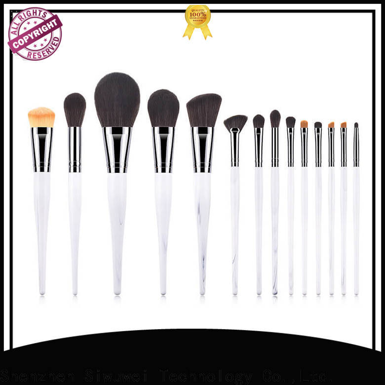 GLEAMUSE Custom big makeup brush set manufacturers for Beauty shop