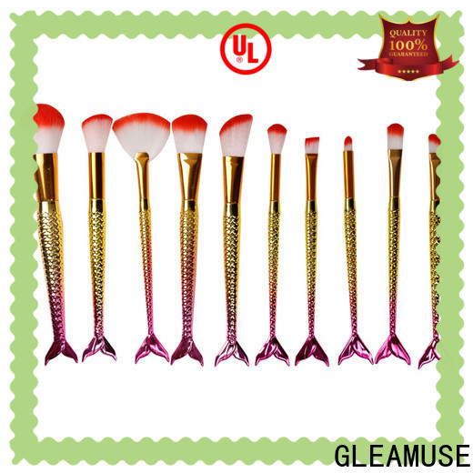 GLEAMUSE vegan makeup brushes for business for women