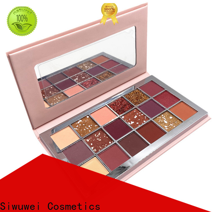 GLEAMUSE Custom best nude eyeshadow palette Suppliers for makeup