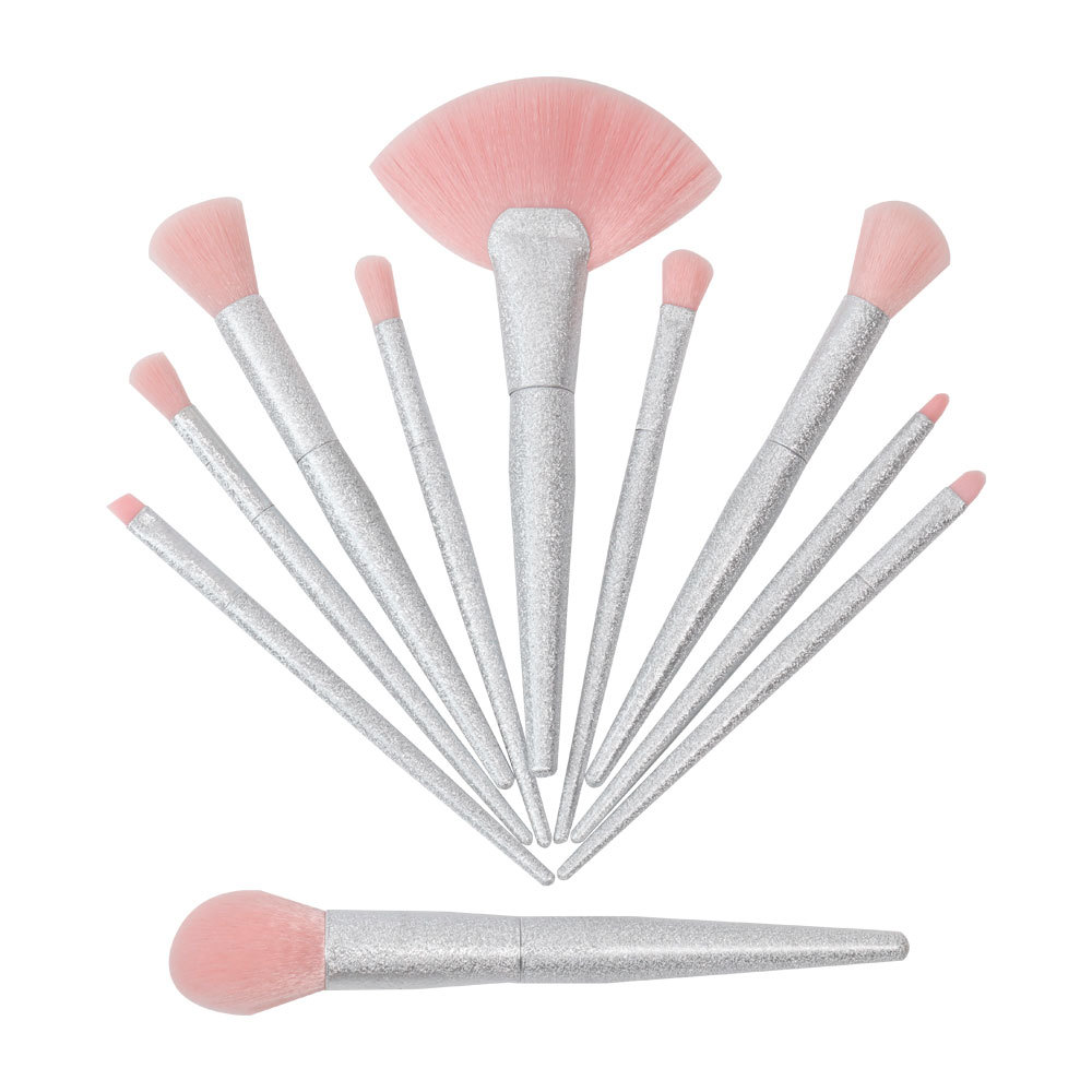 Prime 10Pcs quality professional makeup brushes set with synthetic hair