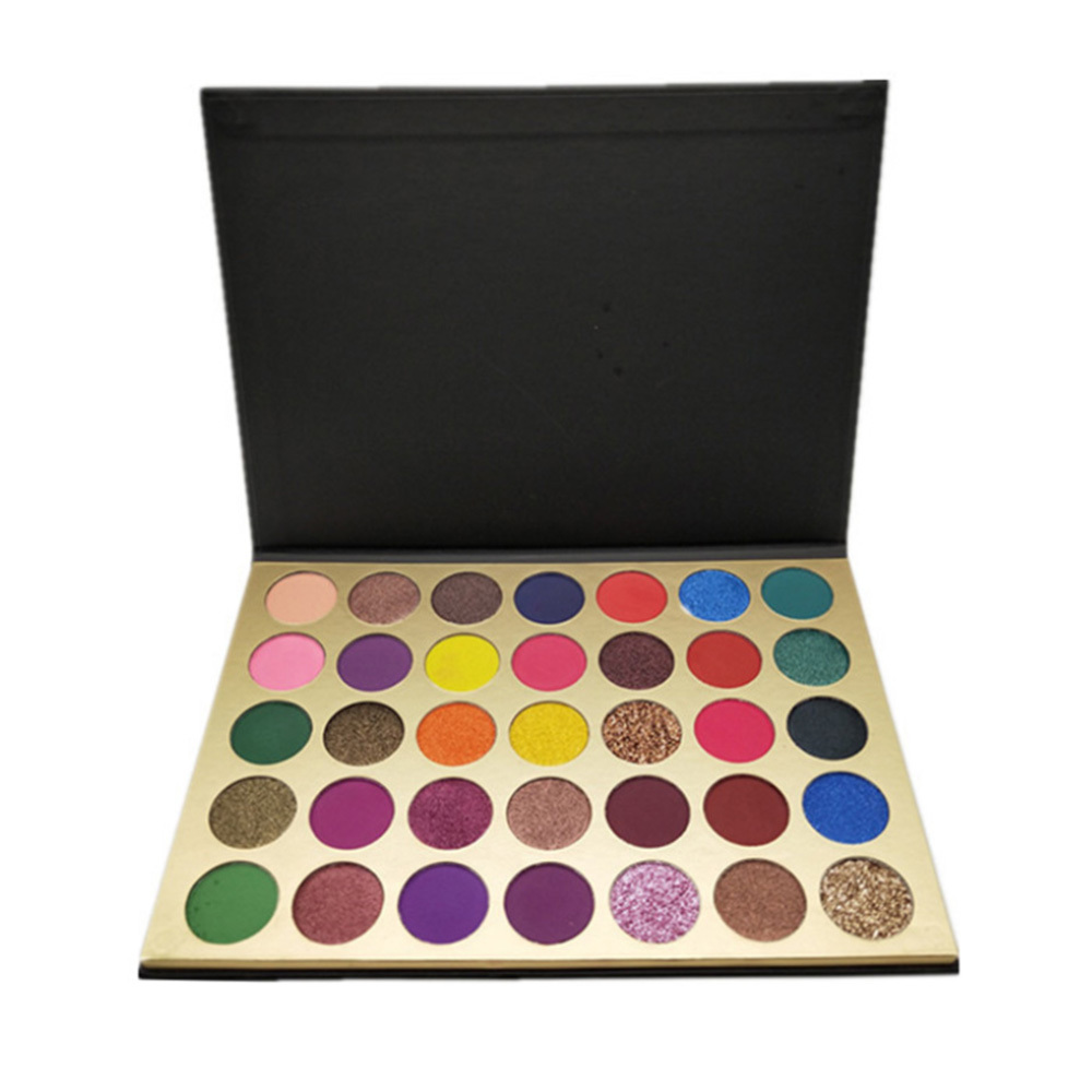 good quality 35 color Amazon Hot sale custom made eyeshadow palette
manufacturer China