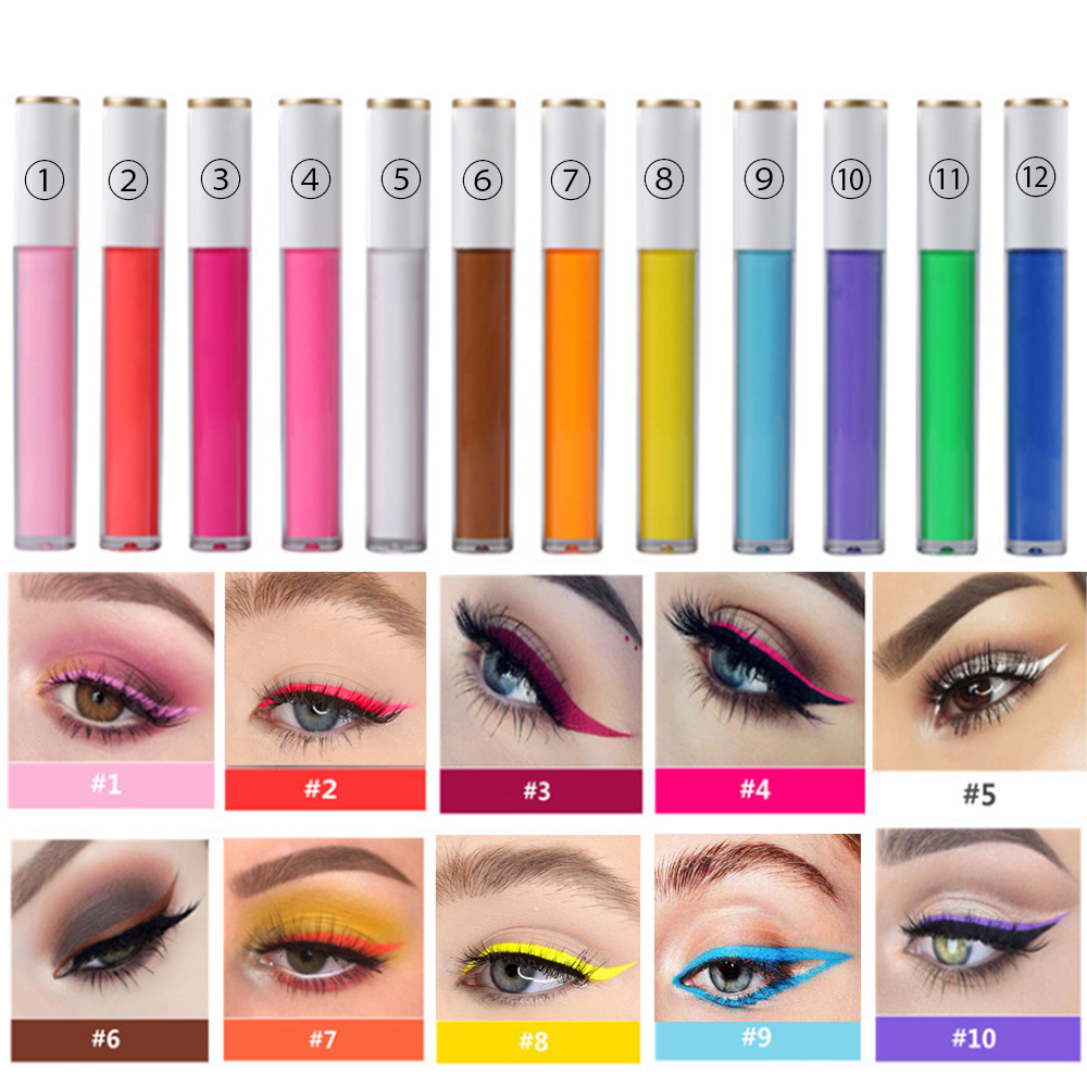 Hot Selling Liquid Eyeliner Pen Magic Adhesive Eyeliner Pen with New Glitter Package Form