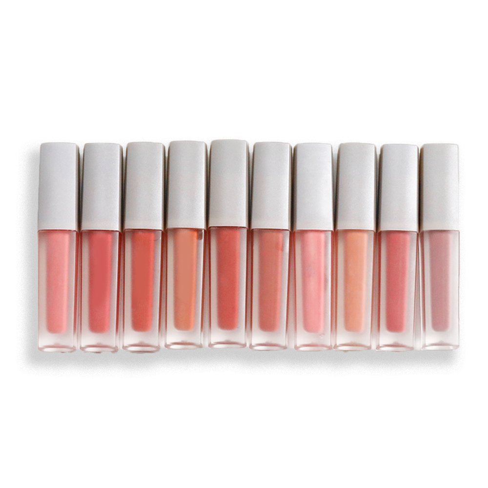 Hot Selling 30 Colors Shimmer Liquid Lip Gloss Private Label Custom Logo Shiny Glitter Clear Lipgloss